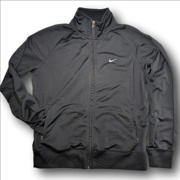Nike Other - Men's Nike Black Athletic Dept. Full Zip Track Jacket L